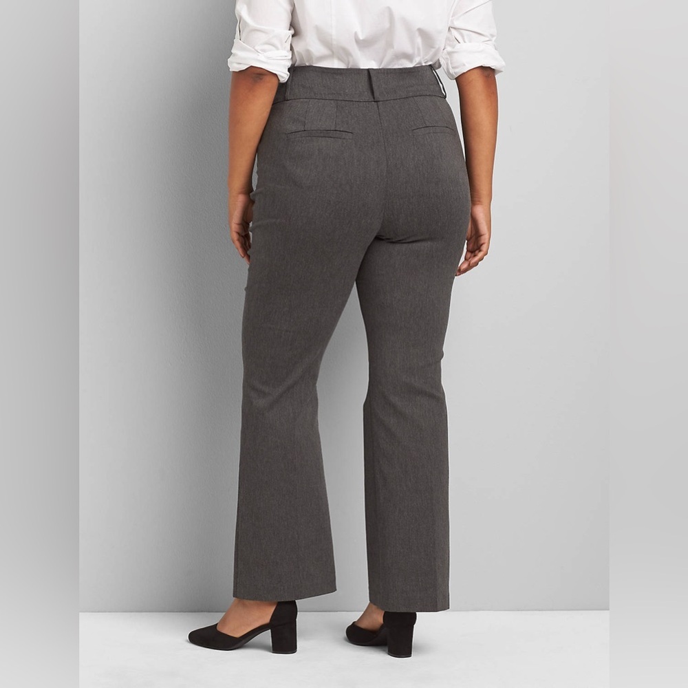 LANE BRYANT Bootcut Trouser Pants Hidden Elastic Waistband Plus Size 24R NWT - Picture 5 of 5